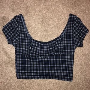 pacsun basic crop top